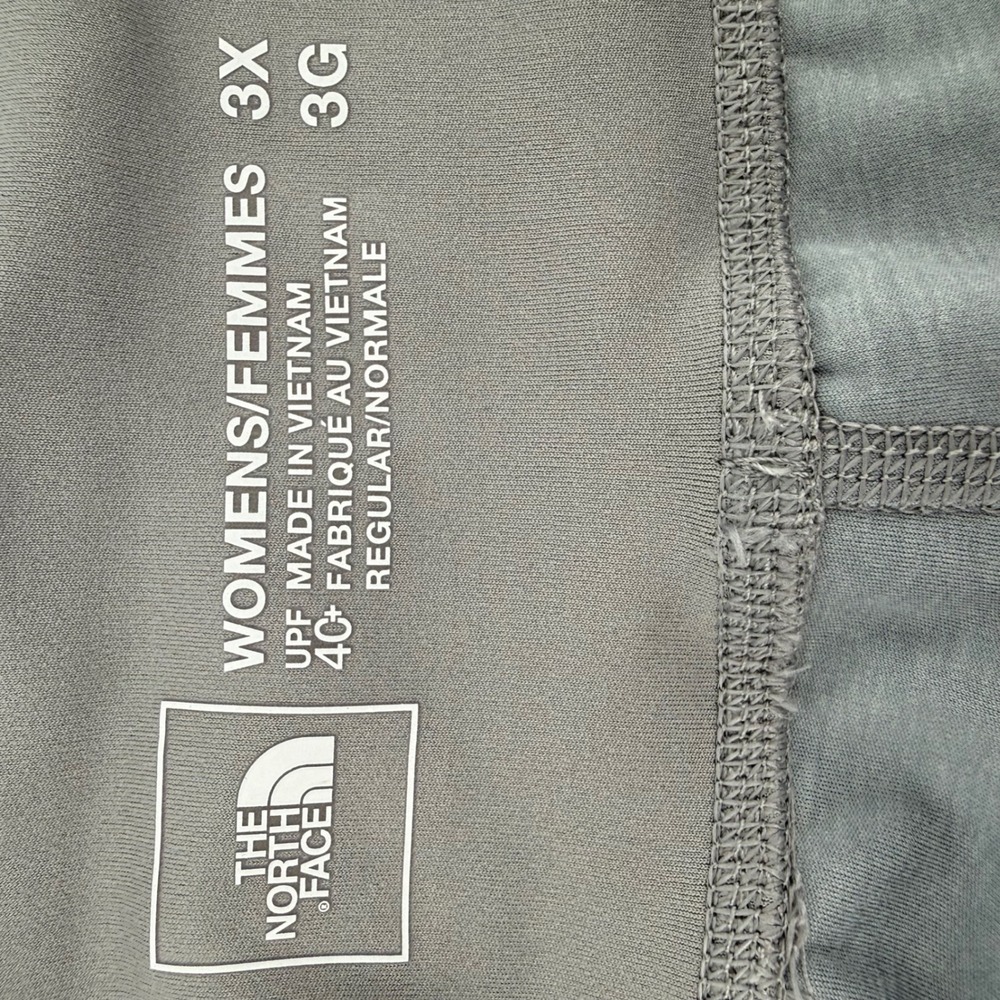The North Face Womens 3X Jogger Pants Light Grey UPF 40+ Regular Fit - Picture 5 of 6